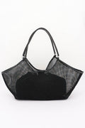 Women's Tote Bag Mesh With Removable Liner BYMANYC ® New York CONTEMPORARY AIRY VERSATILE SHOPPER - New Collection
