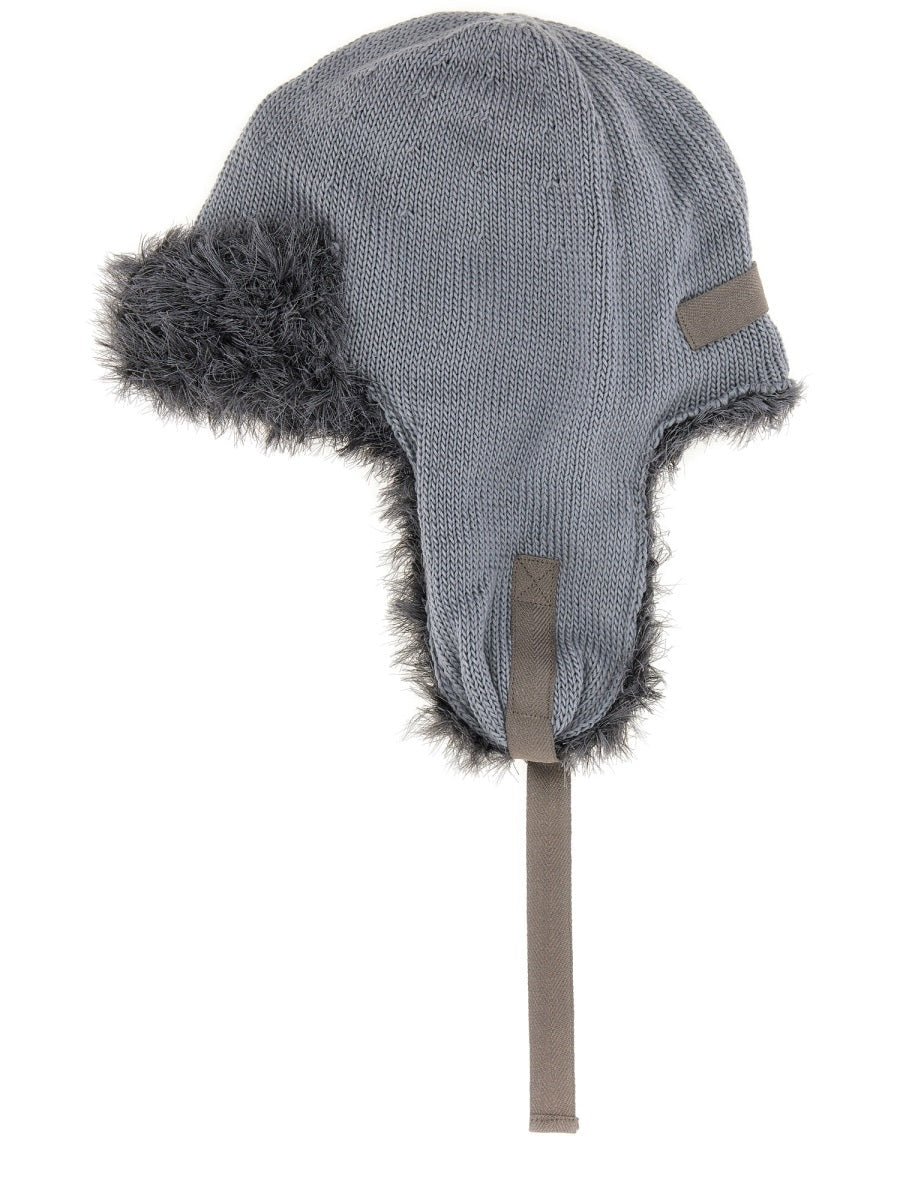 KIJIMA TAKAYUKI Wool Knit Aviator Hat for Men
