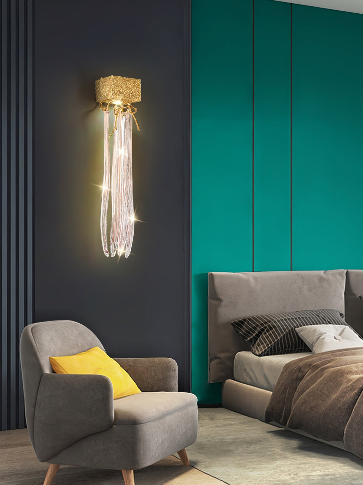 Waterfall Segmented Wall Sconce