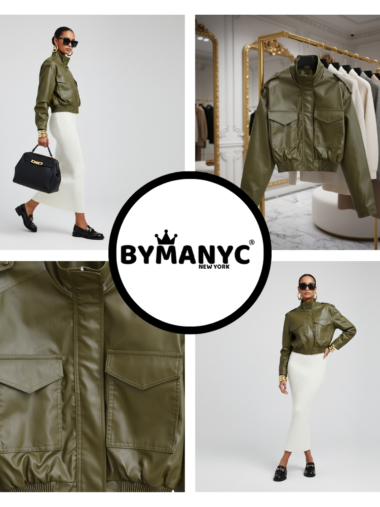 Women's Eco Jacket MANHATTAN BR NYFW New Collection BYMANYC ® New York