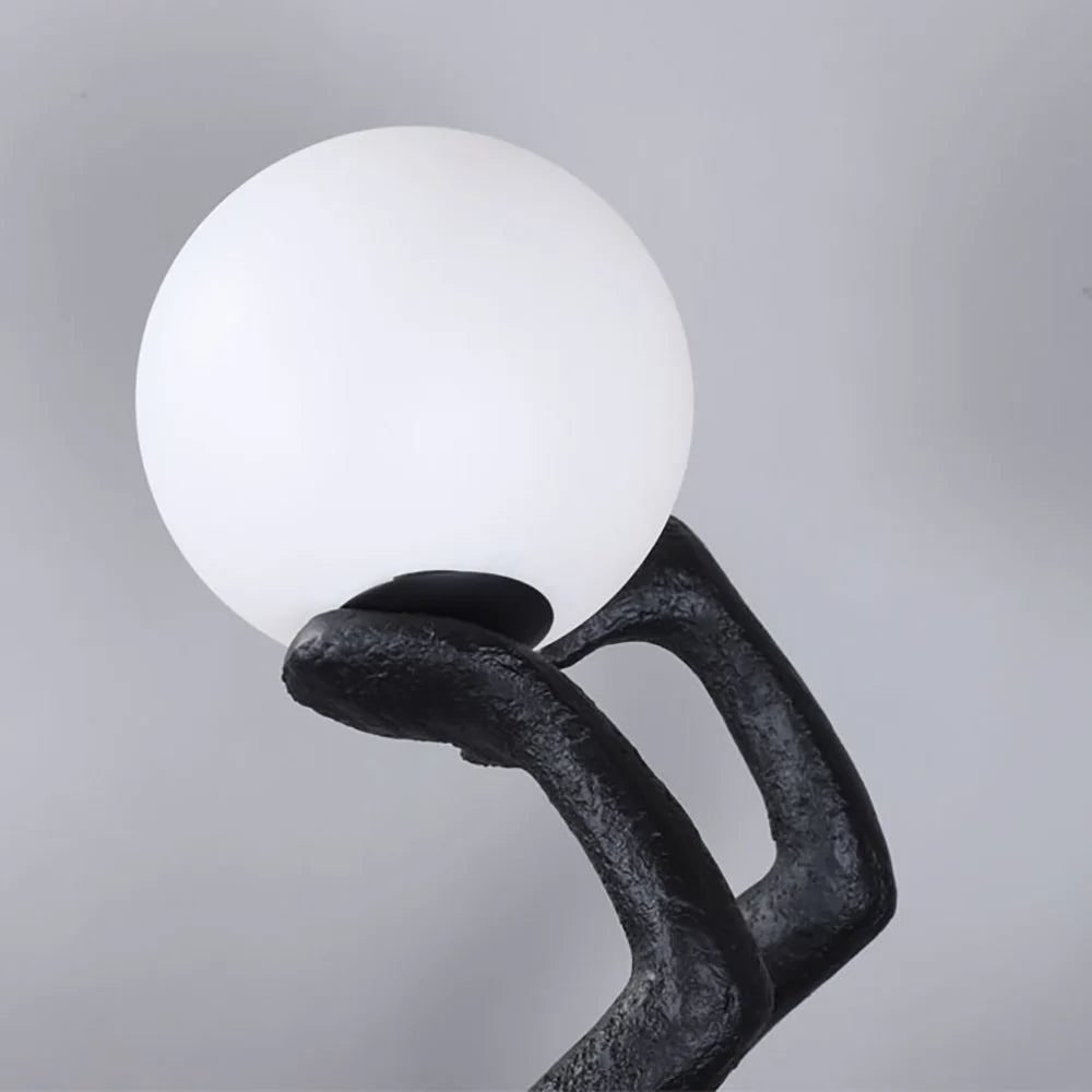 Yoga Sculpture Floor Lamp