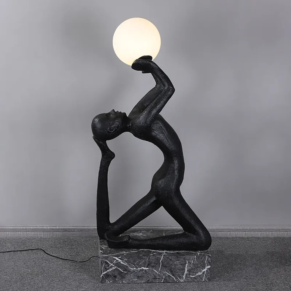 Yoga Sculpture Floor Lamp