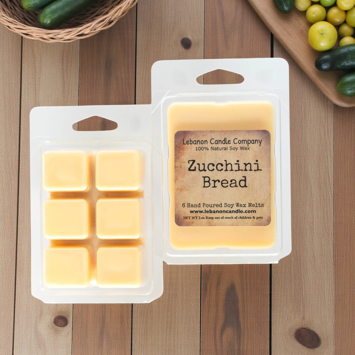Zucchini Bread Wax Melt