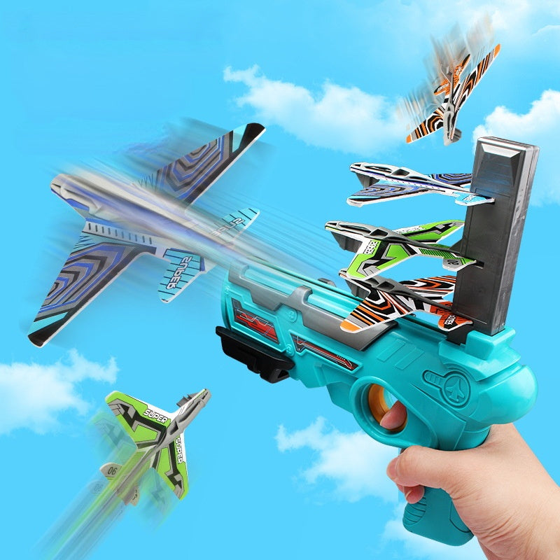 Foam Glider Toy and Launcher Options — Ages 4–6