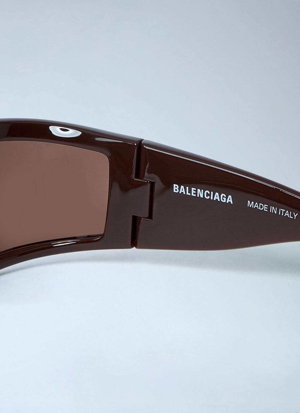 Balenciaga Men Sunset Rectangle Sunglasses
