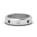 Beveled Mens Promise Ring