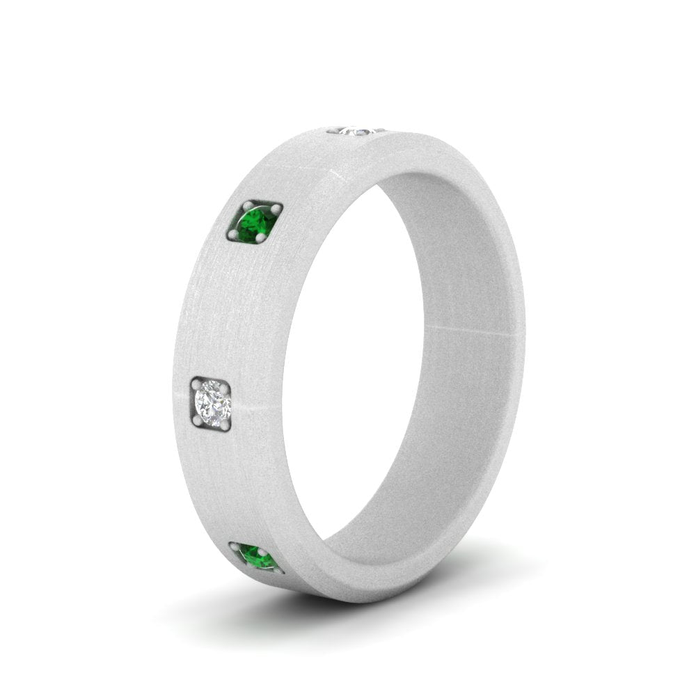 Beveled Mens Promise Ring
