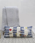 Decorative Embroidery Throw Pillow 12" X 30"