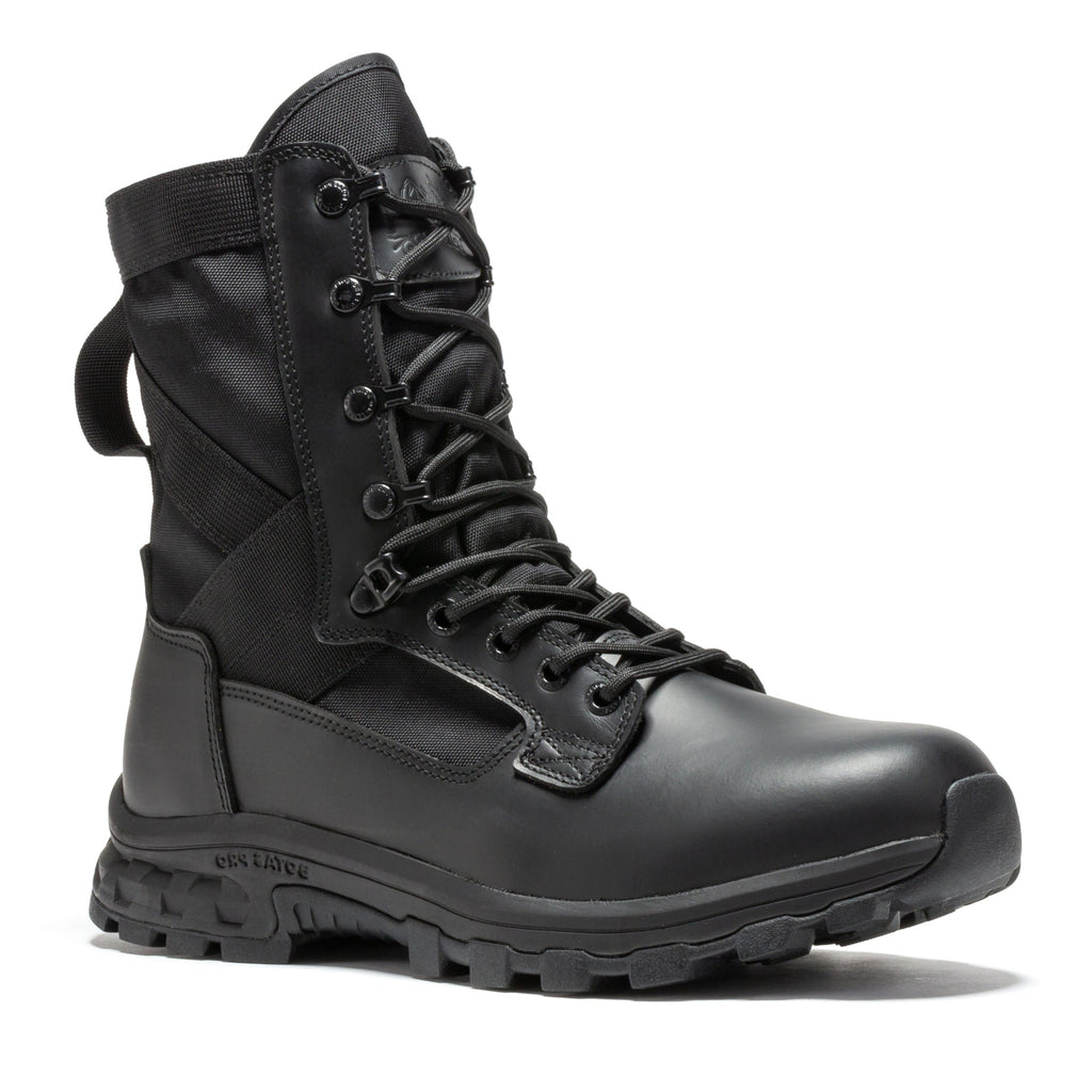 Botas Pro Black Men's 8 inch Side Zipper Military Tactical Boots BP401BK