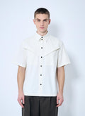 Bottega Veneta Men Light-Cotton Twill Shirt
