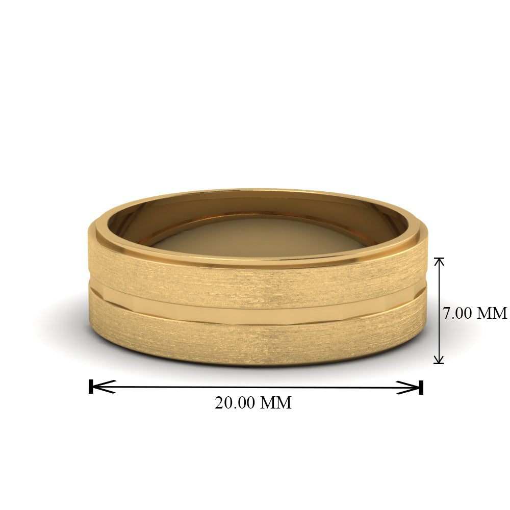 Brushed Finish Band