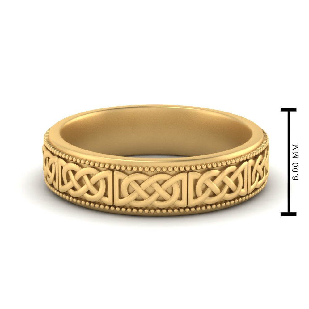 Celtic Knot Eternity Band