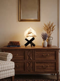 Cube Alabaster Table Lamp