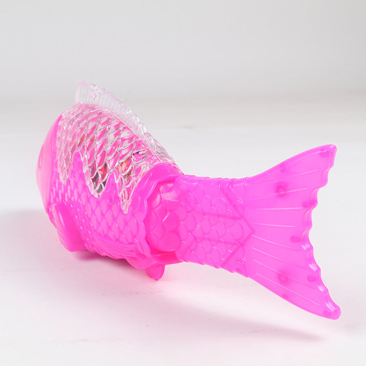 Light-Up Musical Fish Toy — Ages 4–6