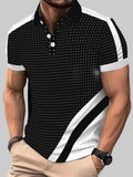 Men's Full Size Collared Neck Short Sleeve Polo