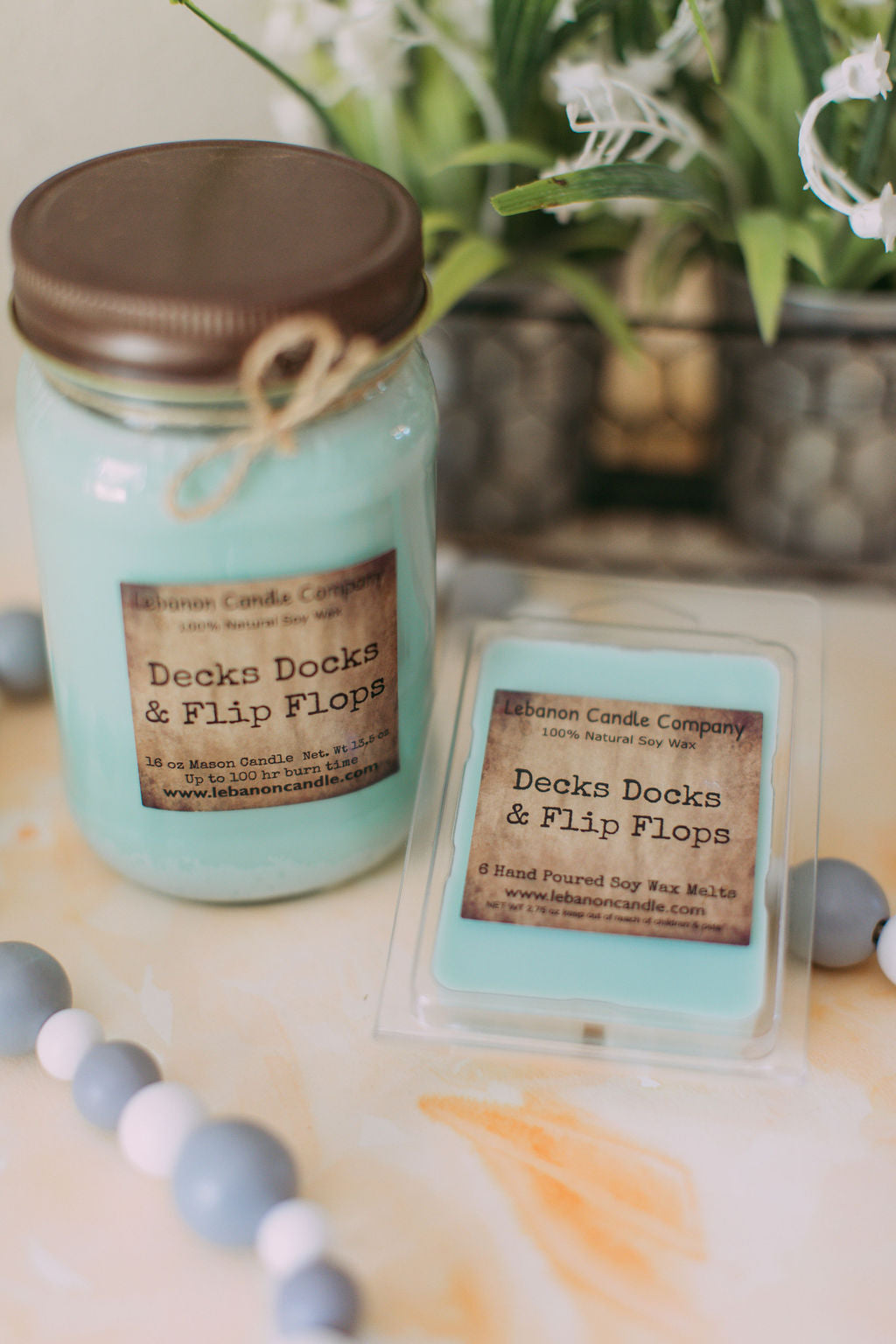 Decks Docks & Flip Flops Wax Melt