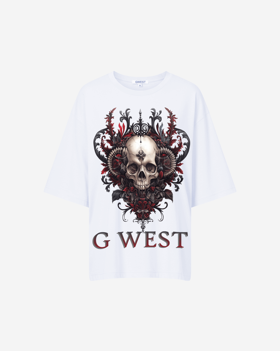G West Womens Dead Devil Oversized Tee