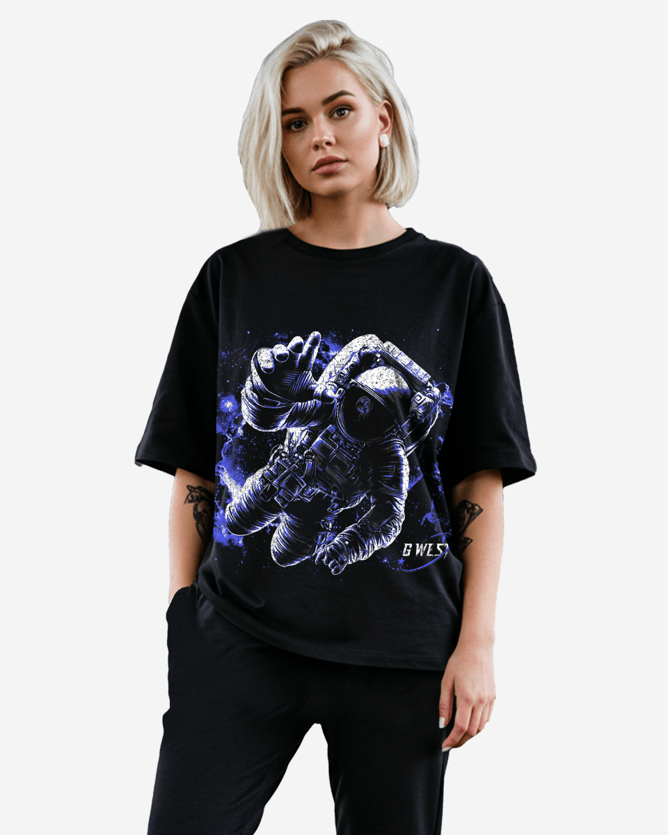 G West Womens Galaxy Premium Oversized Tee