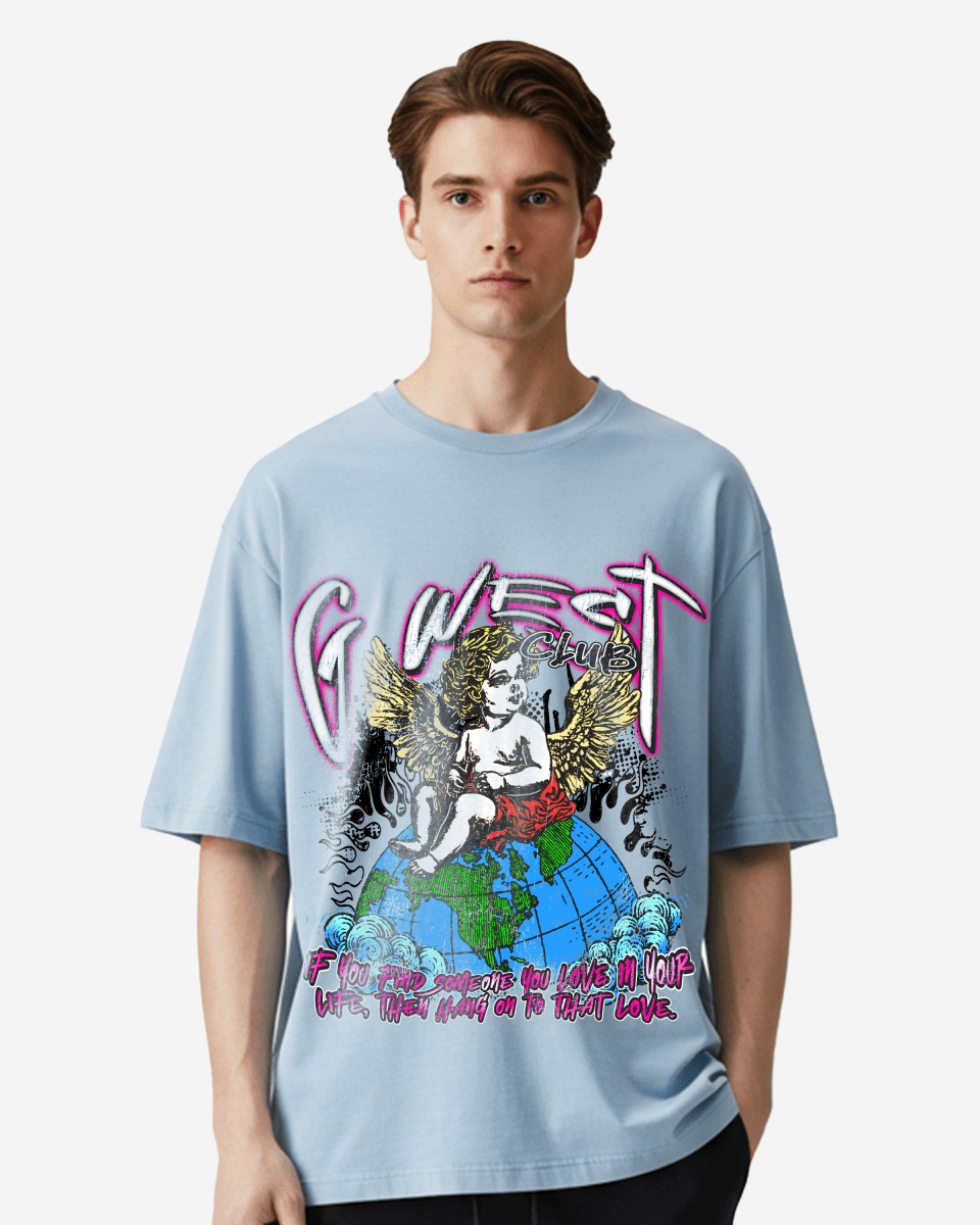 G West My World Oversized Tee