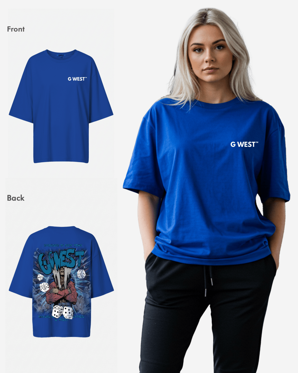 G West Womens Oversized Imagine Of Imagination Tee