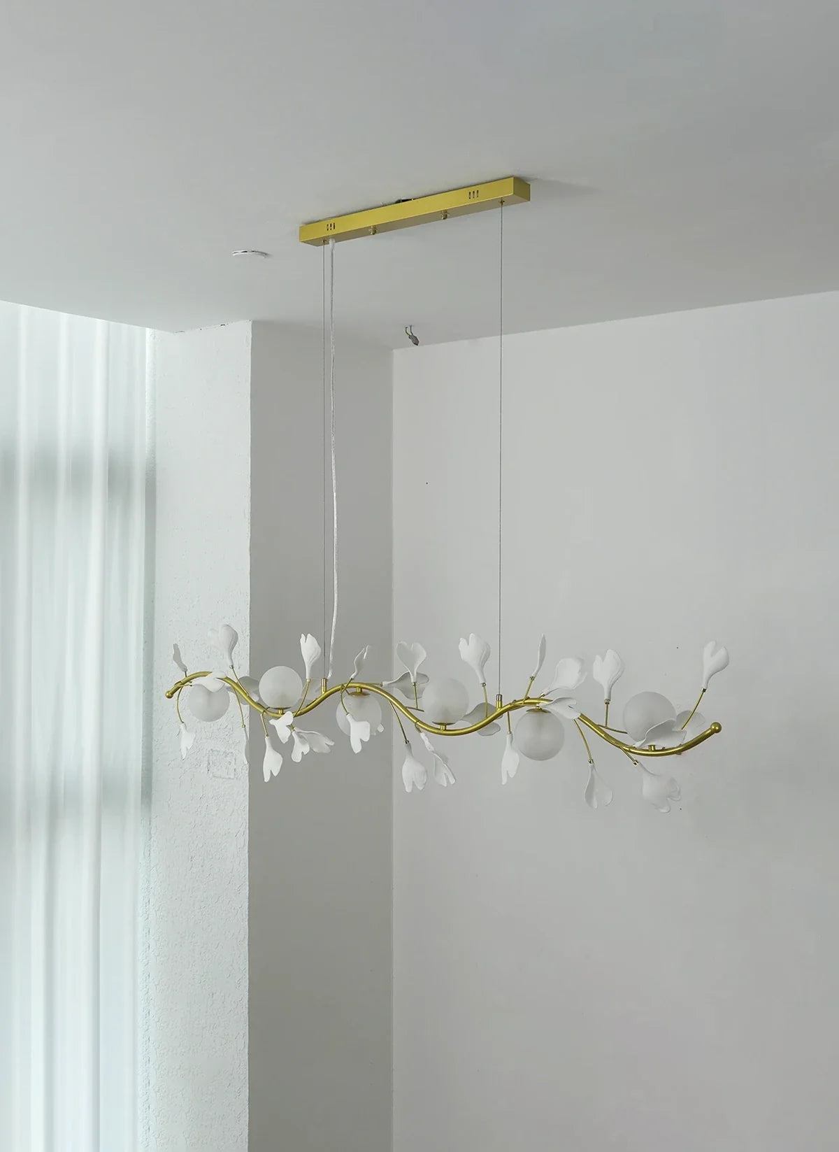 Gingko Glass Chandelier
