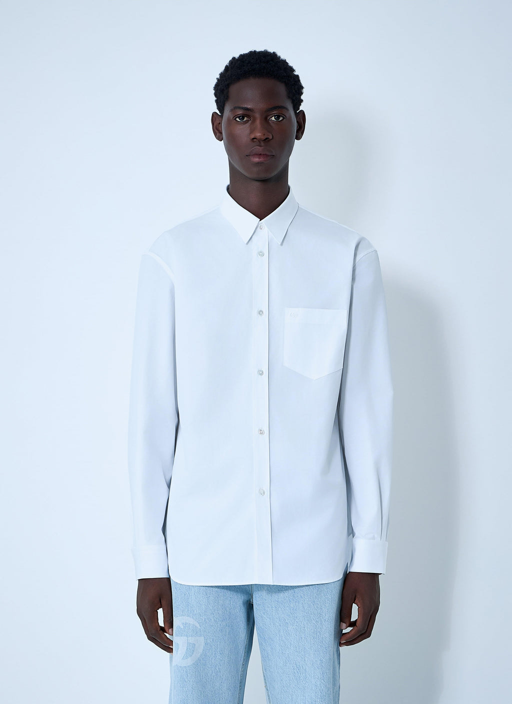 Gucci Men Button-Down Shirt