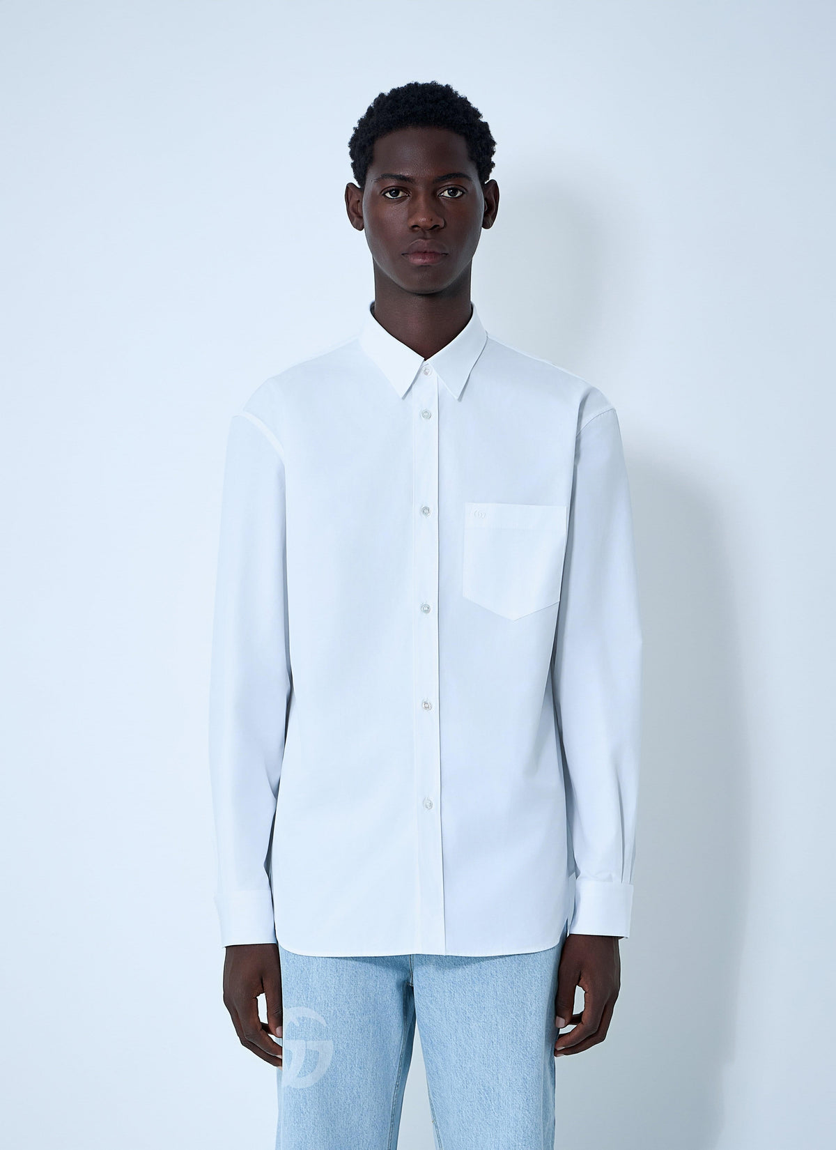 Gucci Men Button-Down Shirt