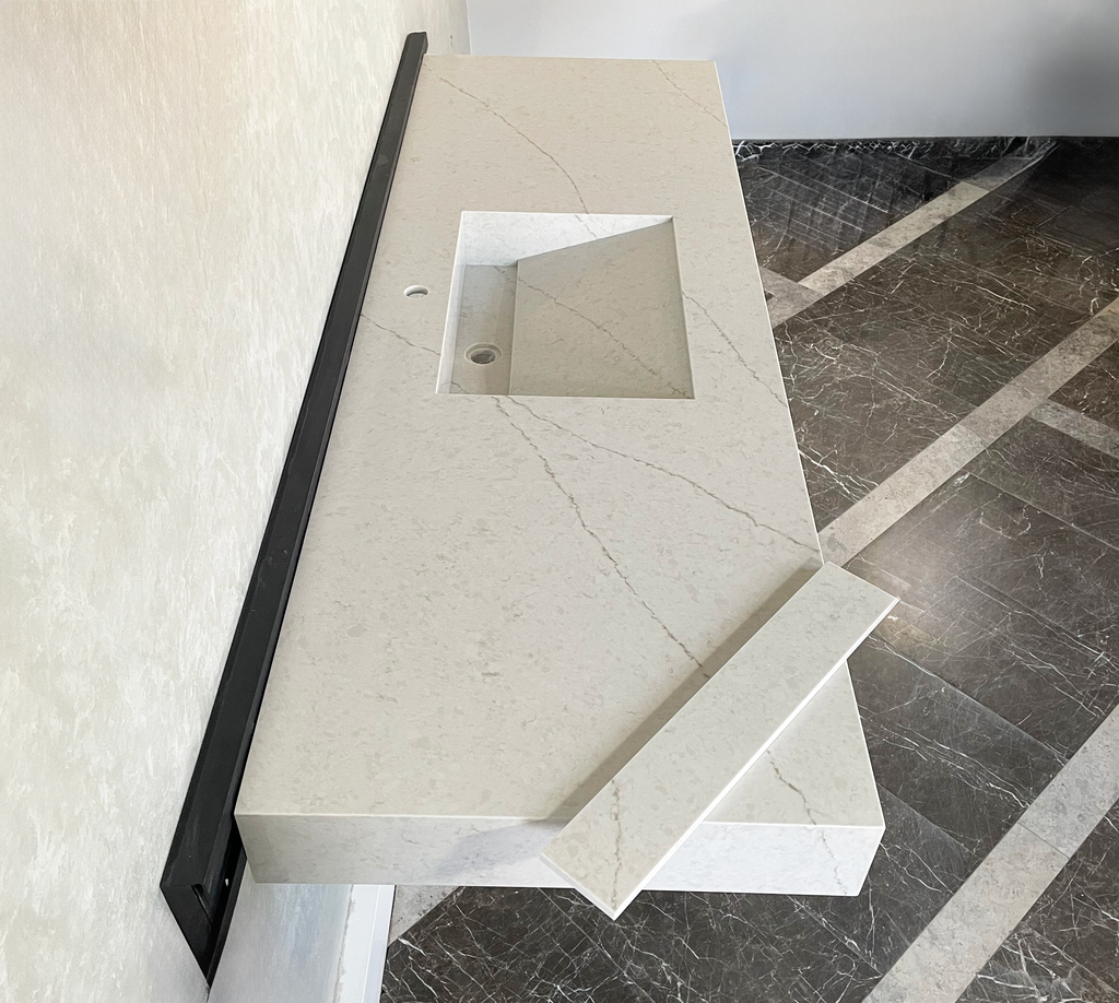 Premium Handcrafted Custom Double Quartz Composite Kitchen Sink
