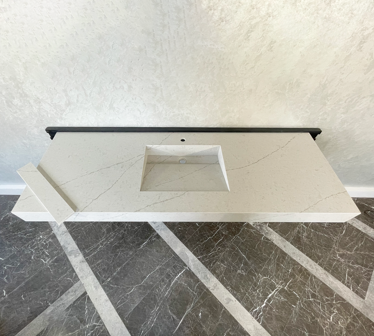 Premium Handcrafted Custom Double Quartz Composite Kitchen Sink