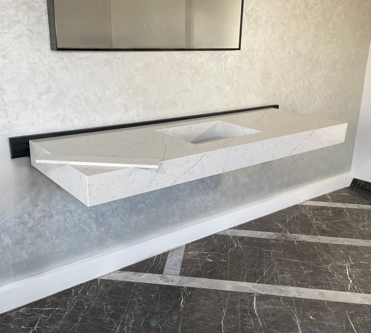 Premium Handcrafted Custom Double Quartz Composite Kitchen Sink