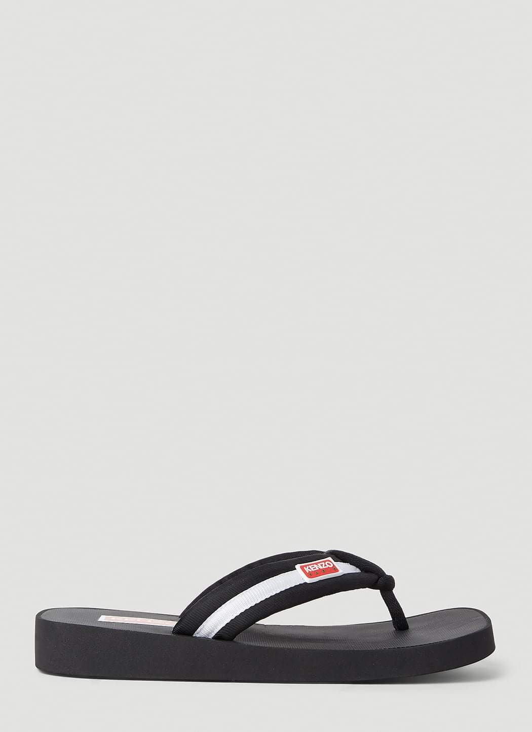 Kenzo Women Logo Patch Flip Flops