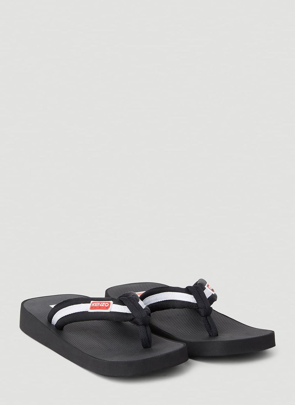 Kenzo Women Logo Patch Flip Flops