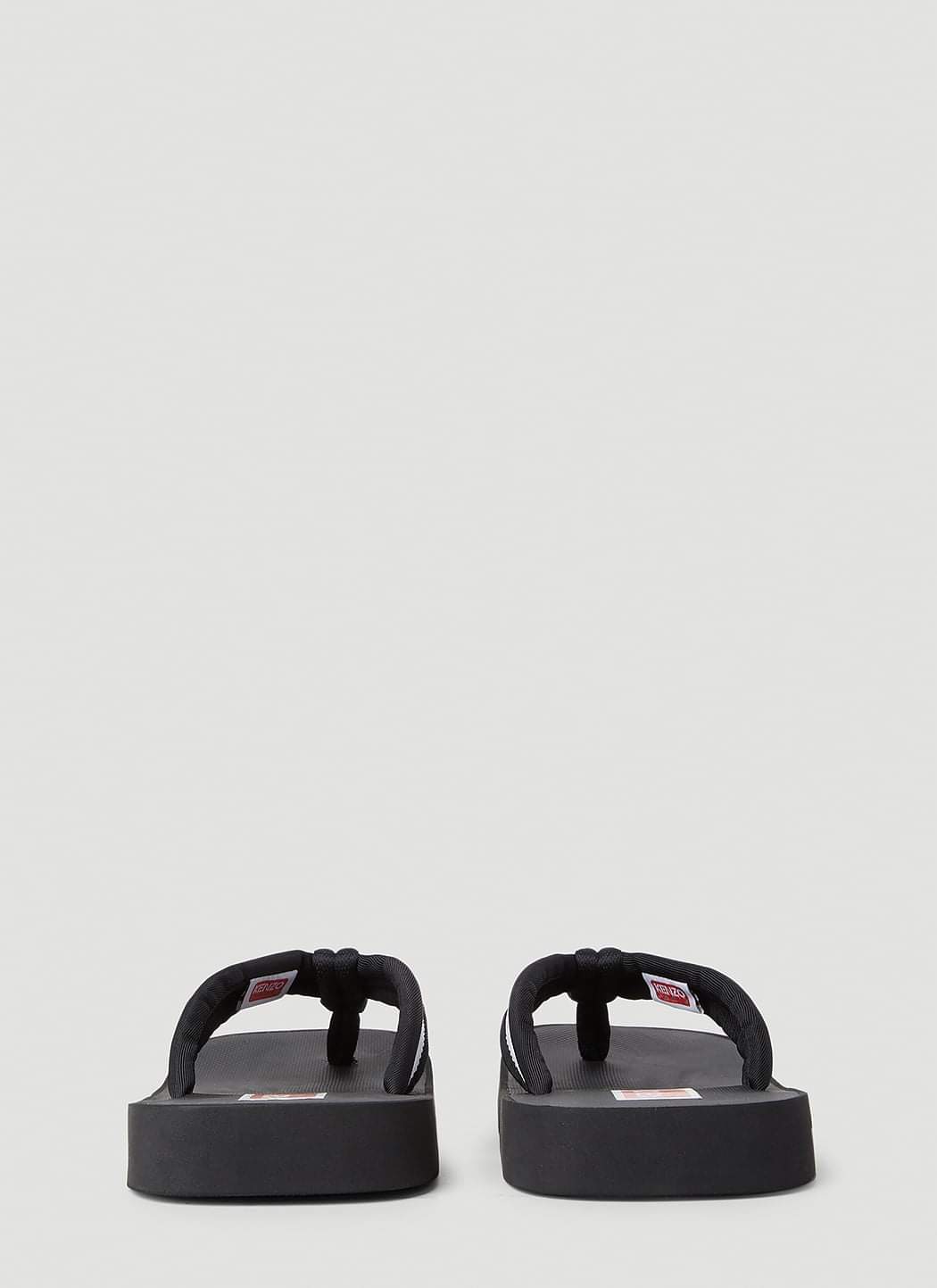 Kenzo Women Logo Patch Flip Flops