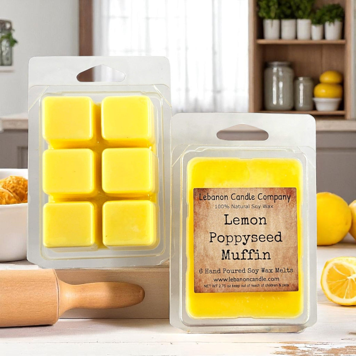 Lemon Poppyseed Muffin Wax Melt