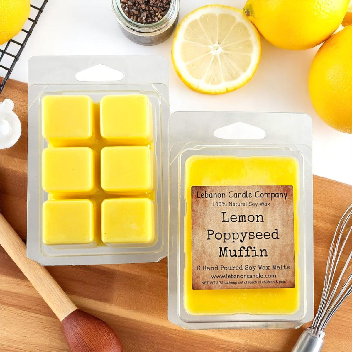 Lemon Poppyseed Muffin Wax Melt