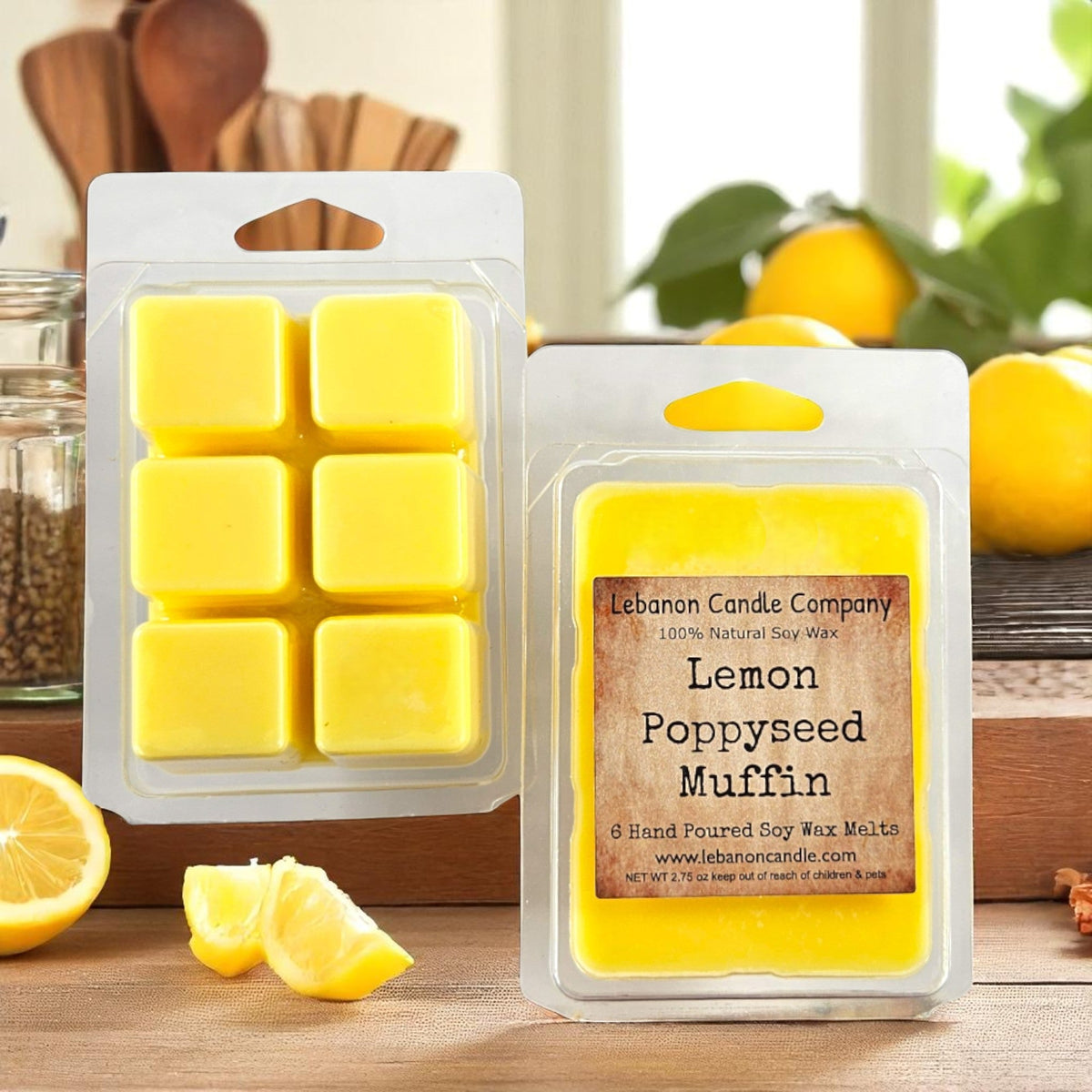 Lemon Poppyseed Muffin Wax Melt