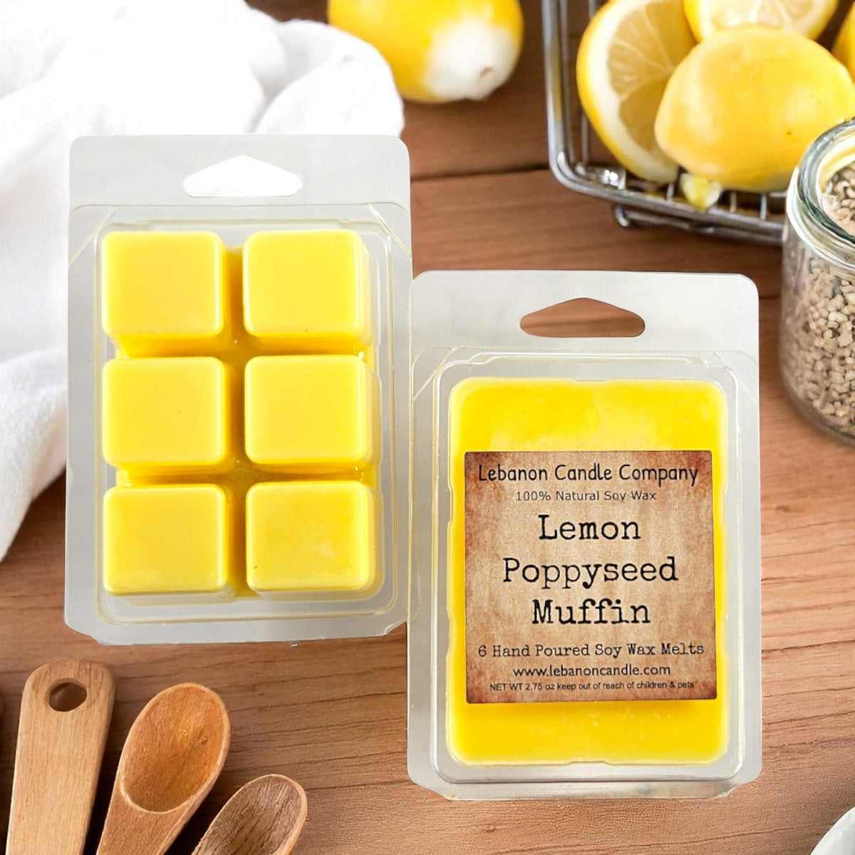 Lemon Poppyseed Muffin Wax Melt