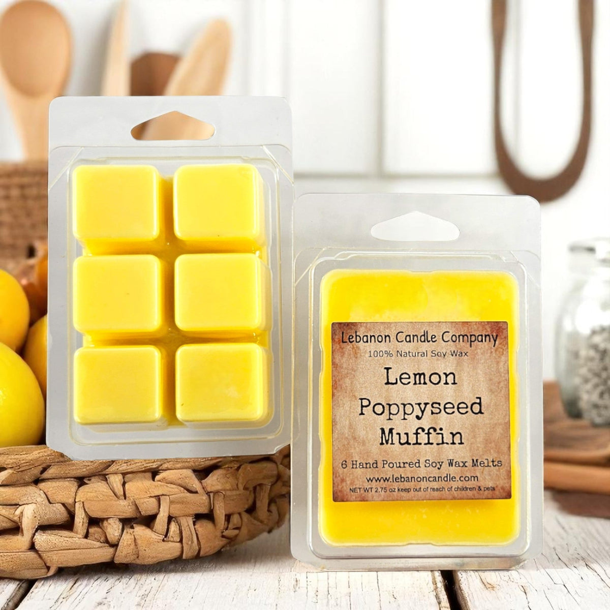 Lemon Poppyseed Muffin Wax Melt