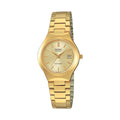 Casio WomenÕs Gold Analog Watch Gold Dial Steel Bracelet - LTP-1170N-9A