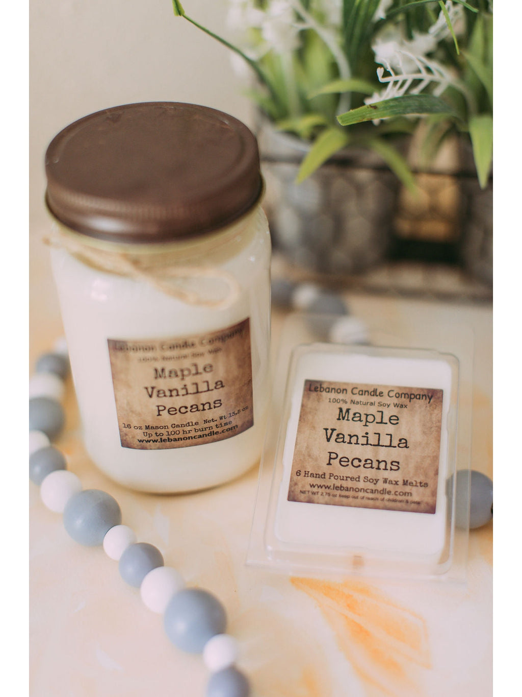 Maple Vanilla Pecans Candle