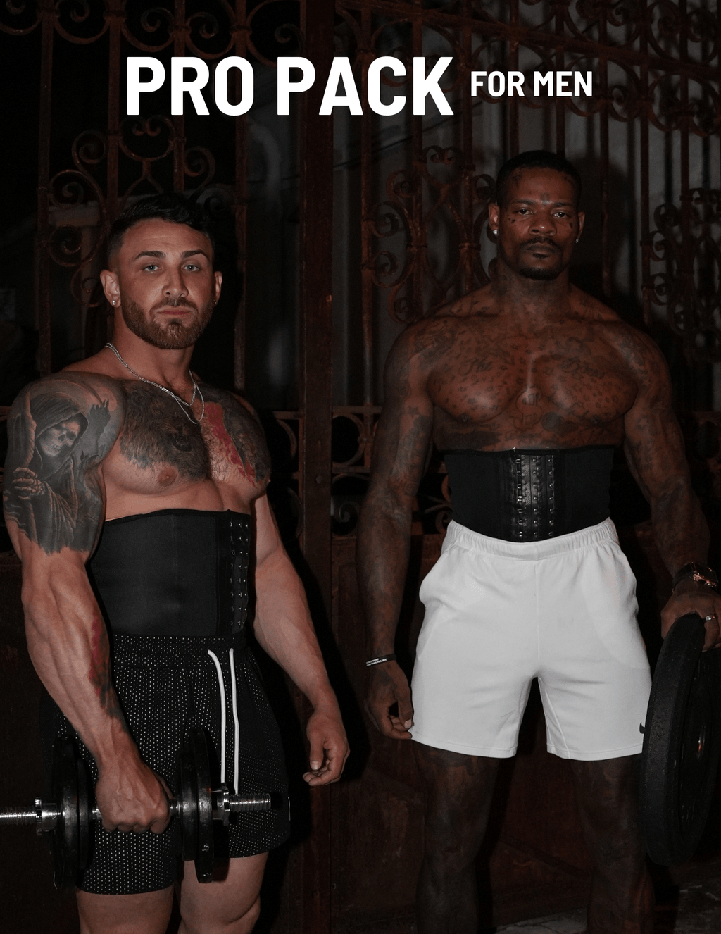Neoprene & Extreme Waist Trainer Pro Pack For Men