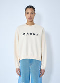 Marni Women Logo Print Sweatshirt