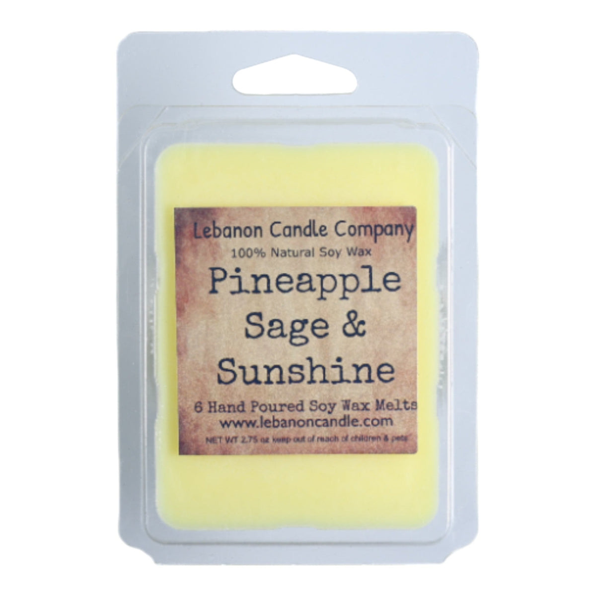 Pineapple Sage & Sunshine Wax Melt