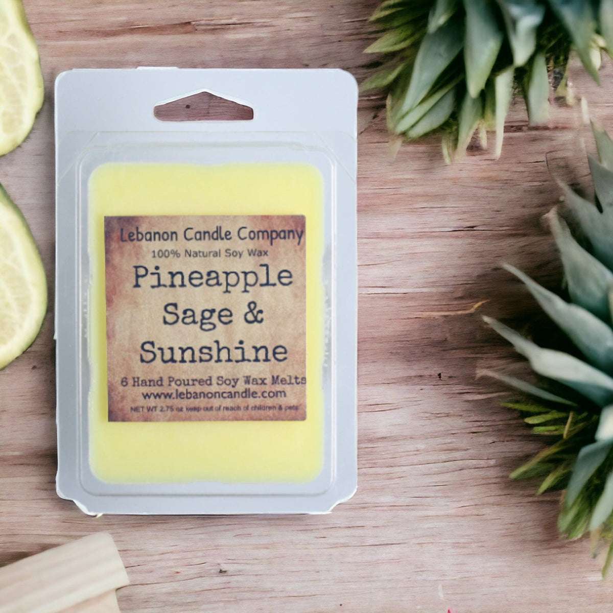 Pineapple Sage & Sunshine Wax Melt