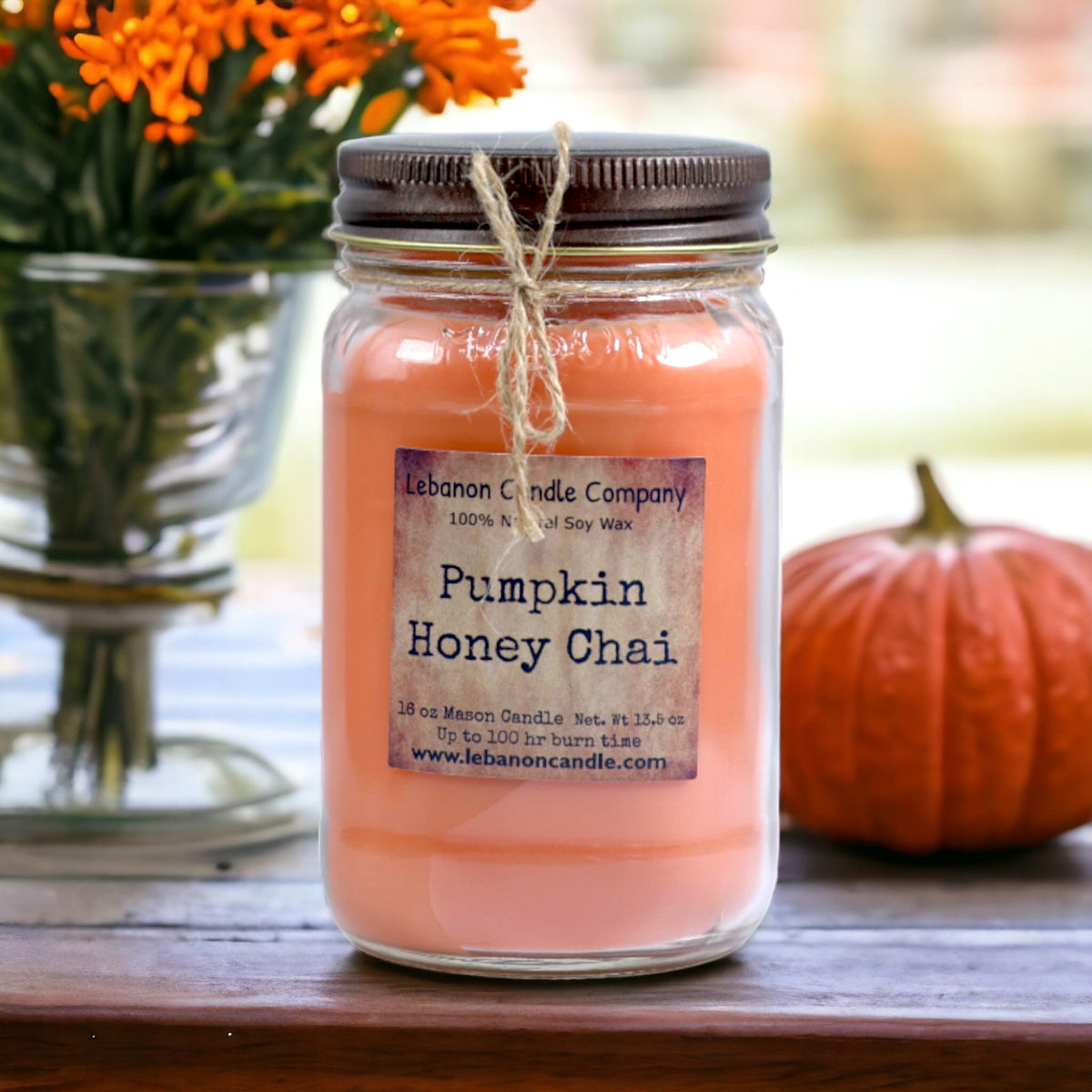 Pumpkin Honey Chai Candle