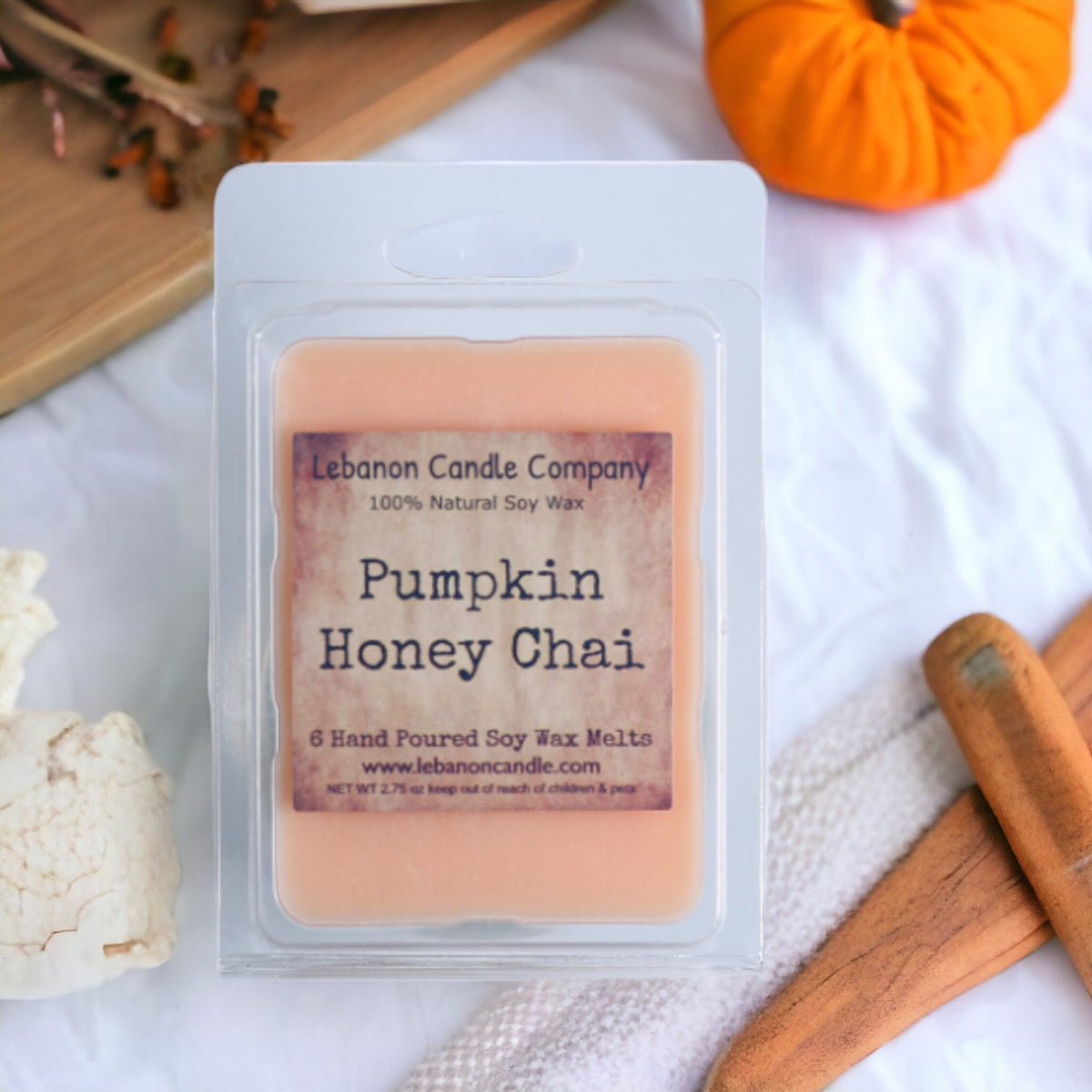 Pumpkin Honey Chai Wax Melt