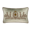 Regina Silk Velvet Throw Pillow Cover, 12 x 20
