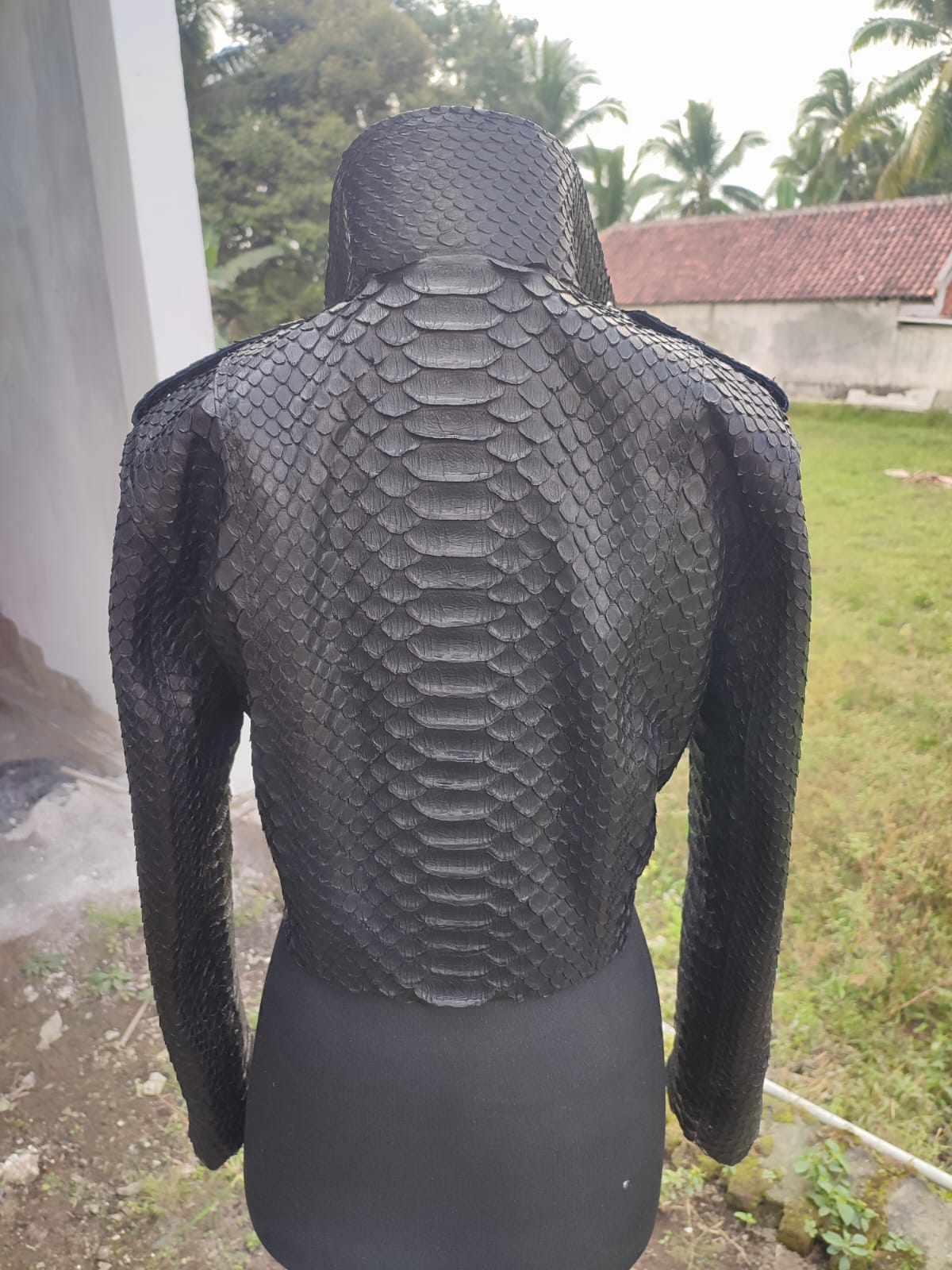 Python Jacket Handmade With Silk Liner