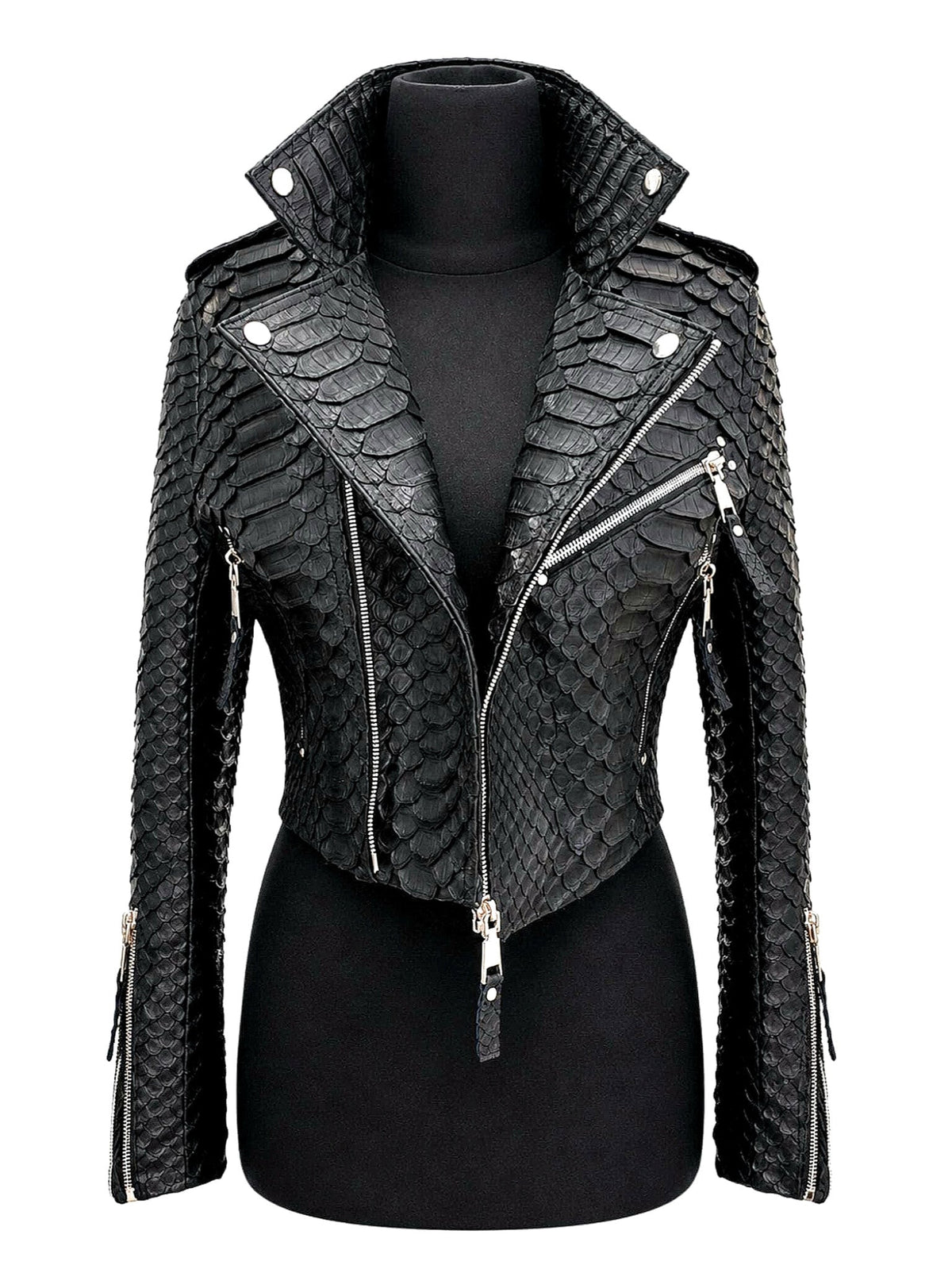 Python Jacket Handmade With Silk Liner