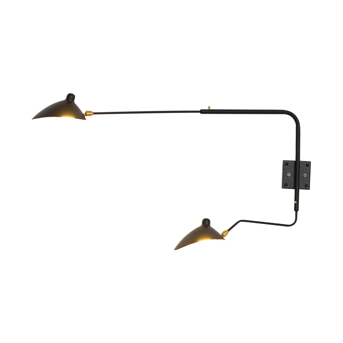 Rotating Serge Mouille Wall Sconce